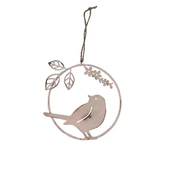 Hanging decoration with a bird K3124-05