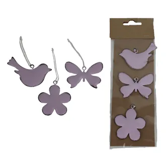 Decoration for hanging, 3 pcs K3276-05