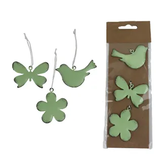 Decoration for hanging, 3 pcs K3276-15