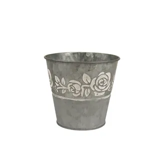 Metal flower pot K3331/1