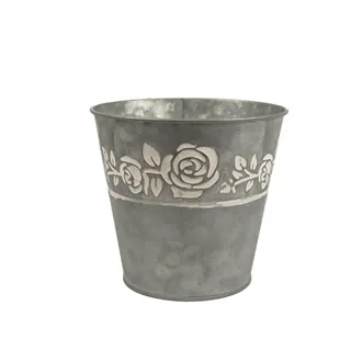 Metal flower pot K3331/2