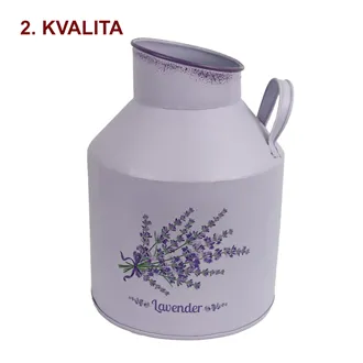 Decorative container lavender 2 quality K3571B