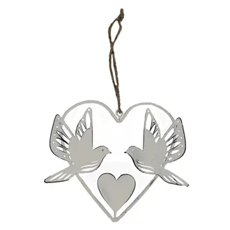 Heart decoration for hanging K3578
