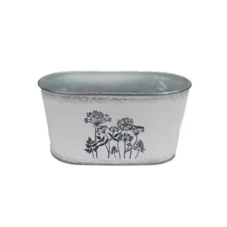 Metal plant pot K3588/1