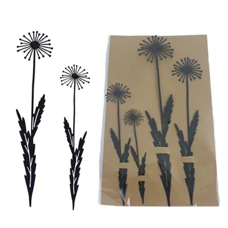 Flower to stick, 4 pcs K3666-19