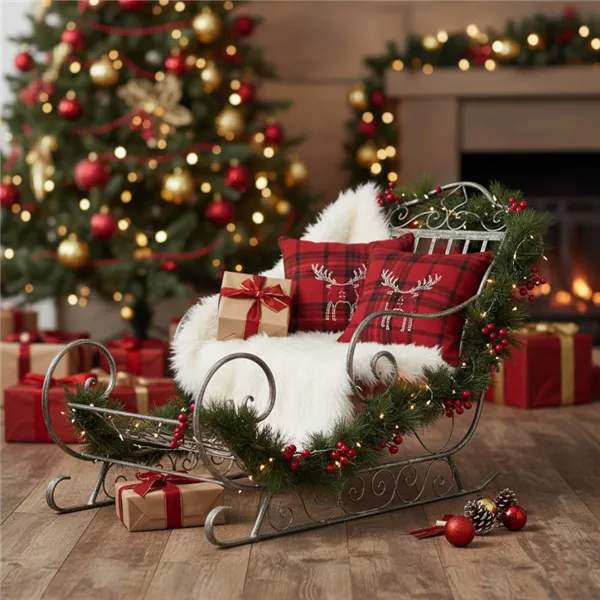 Decorative sled K3705