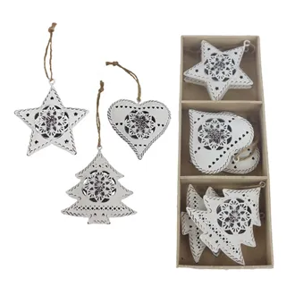 Decoration for hanging, 6 pcs K3722