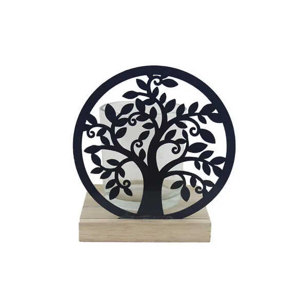 Decorative candle holder tree of life K4048