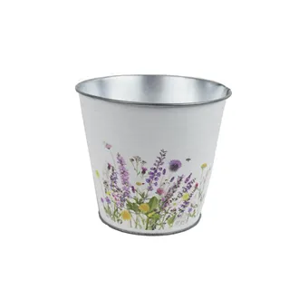Metal flower pot K4279/2