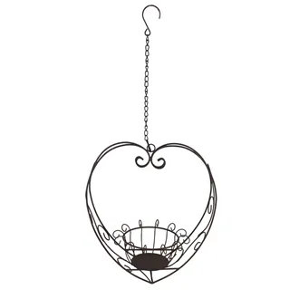 Metal candlestick for hanging K4282