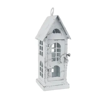 Decorative metal house candle holder mini K4443/A