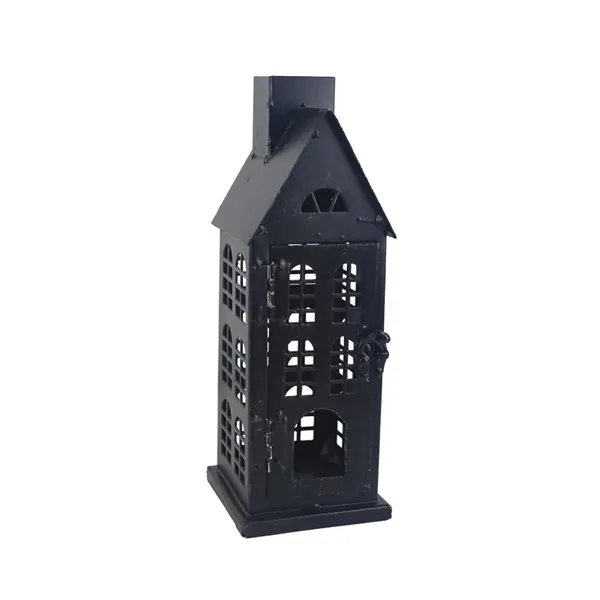 Decorative metal house candle holder mini K4444/A