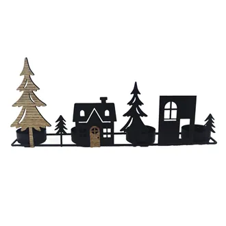 Advent candlestick village K4456