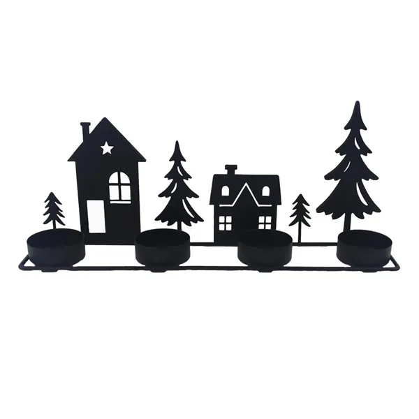 Advent candlestick village K4456