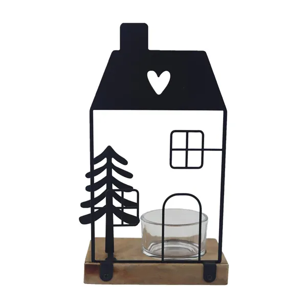 Decorative candle holder house K4532