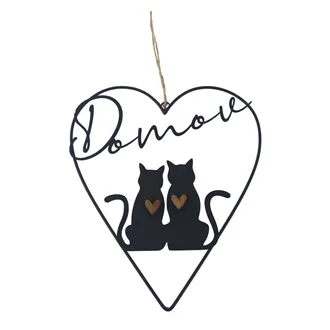Heart to hang with cats K4536