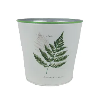 Tin flower pot K4591/2