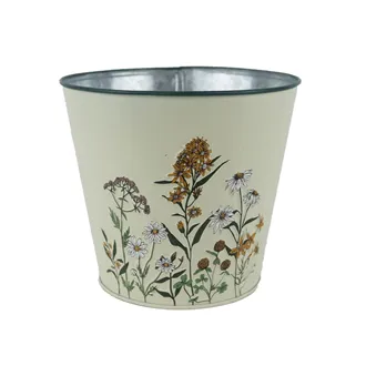 Tin flower pot K4681/3