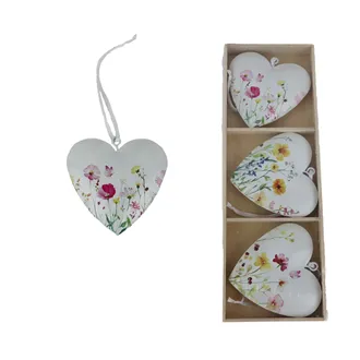 Hanging heart, 3 pcs K4716