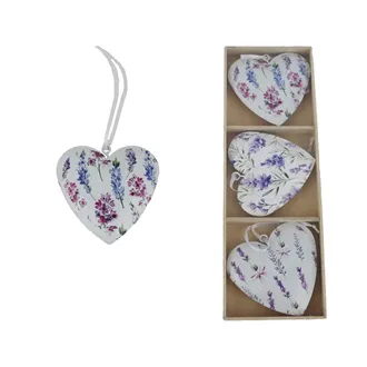 Hanging heart, 3 pcs K4721