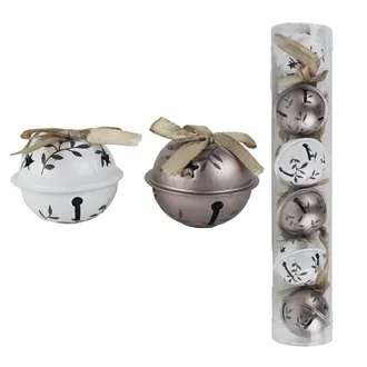 Hanging Jingle Bell S/6 K4873