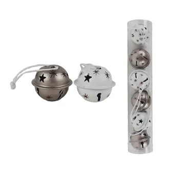 Hanging Jingle Bell S/6 K4876