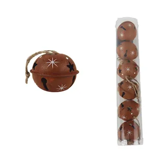 Hanging Jingle Bell S/6 K4888