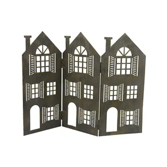 Metal Village Decoration K4914