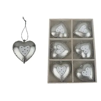 Hanging Heart 6 pcs K4942
