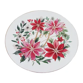 Christmas Decorative Tin Plate K4979