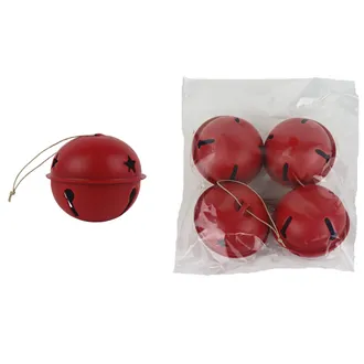 Hanging Jingle Bell 4 pcs K5062-08