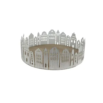 Decorative tray town K5068/1