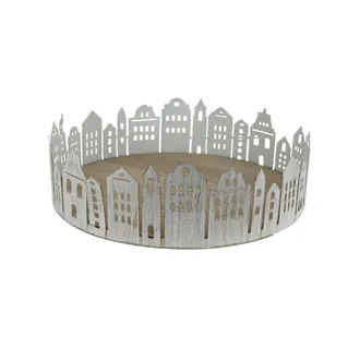 Decorative tray town K5068/2
