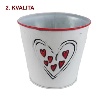 Tin flower pot K7068/3