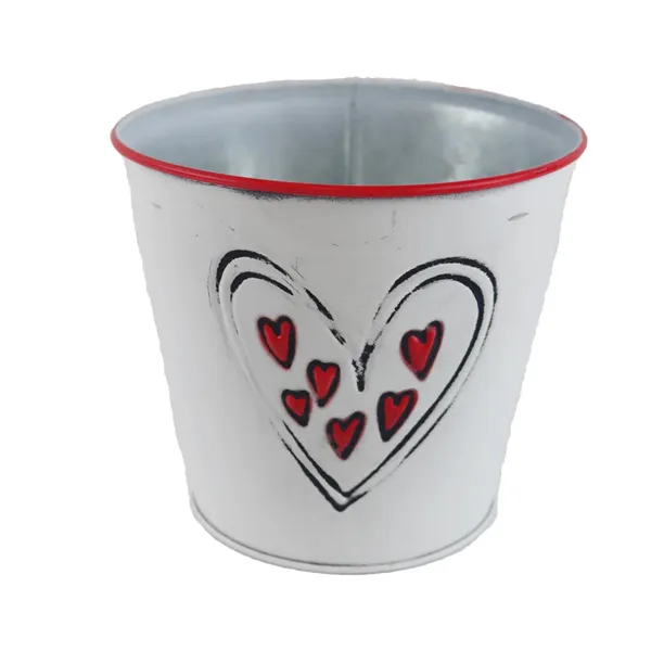 Tin flower pot K7068/3