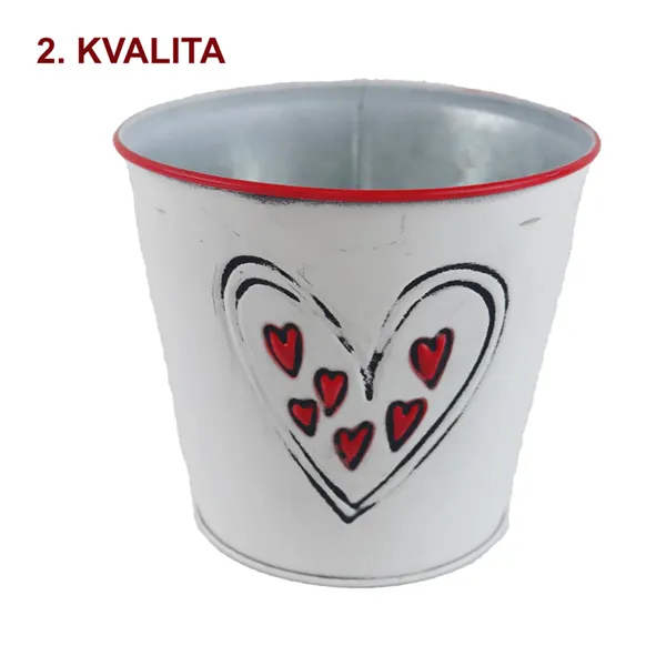 Tin flower pot K7068/3