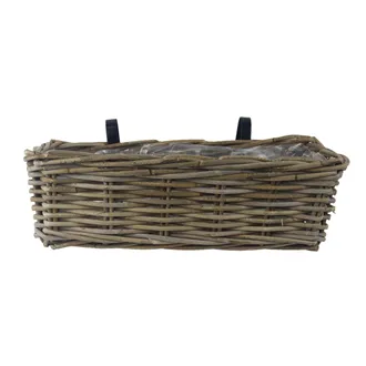Rattan box with hook M0072/1