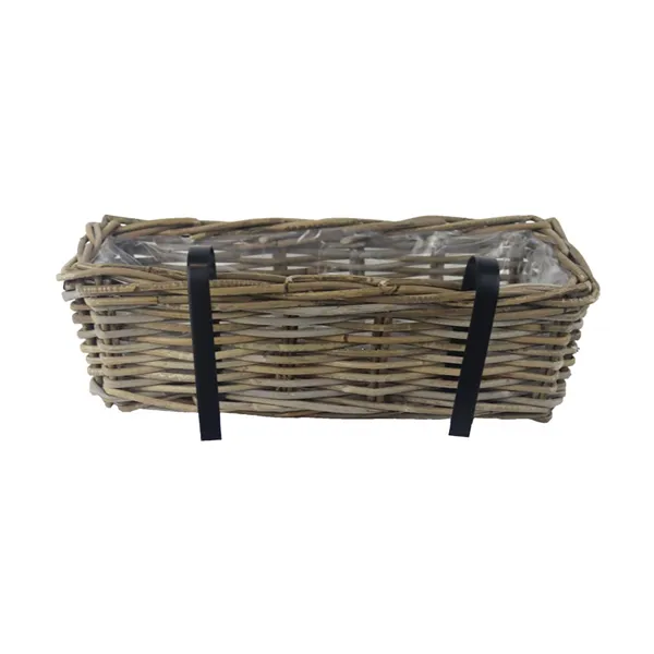 Rattan box with hook M0072/1