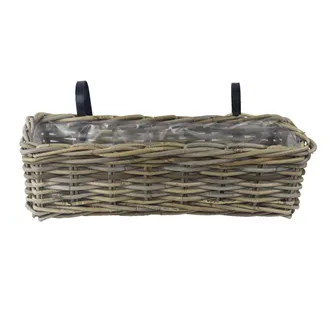 Rattan box with hook M0072/2