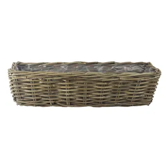 Natural rattan box cube M0073/3