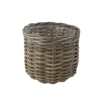 Wicker basket made of wicker M0075