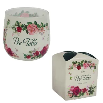 Scented candle in glass EXCLUSIVE FOR YOU 100g