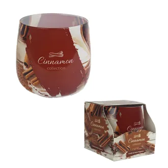 Scented candle in glass CINNAMON, 100g G