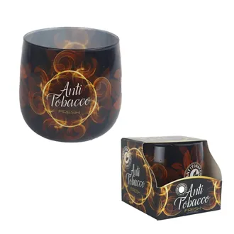 Scented candle in glass ANTI TOBACCO FRESH, 100g G