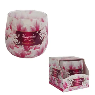 Scented candle in glass MAGNOLIA INTENSIVE, 100g G