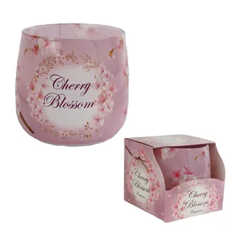 Scented candle in glass CHERRY BLOSSOM 100g G