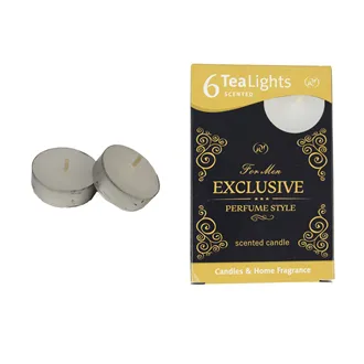 Tealight EXCLUSIVE FOR MEN 6 Pcs. MSC-TL101