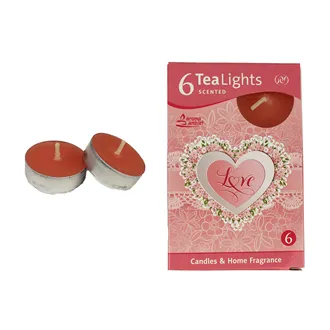 Tealight LOVE 6 Pcs. MSC-TL1036