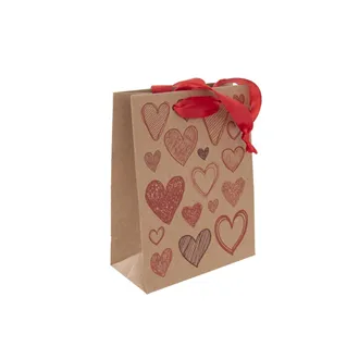 Gift bag  HEARTS O0004