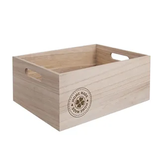 Wood crate HOME MADE O0010
